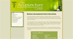 Desktop Screenshot of acupuncturecenteraz.com